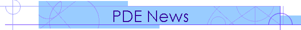 PDE News