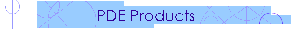 PDE Products